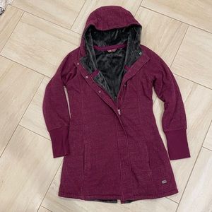 NWOT women’s the north face jacket large purple